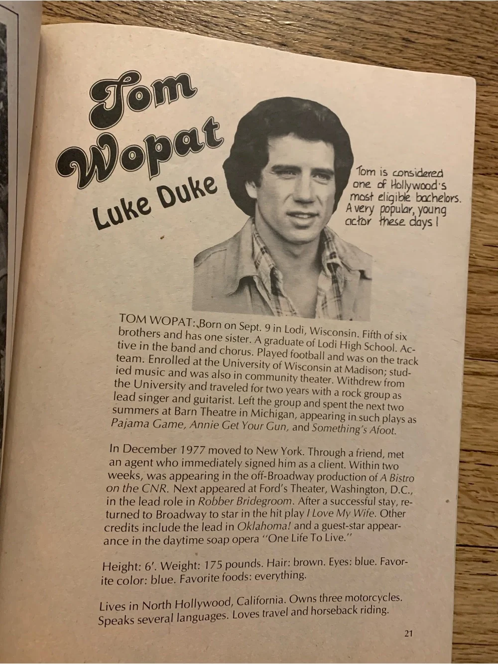 Vintage 1981 The Dukes of Hazzard Scrapbook
